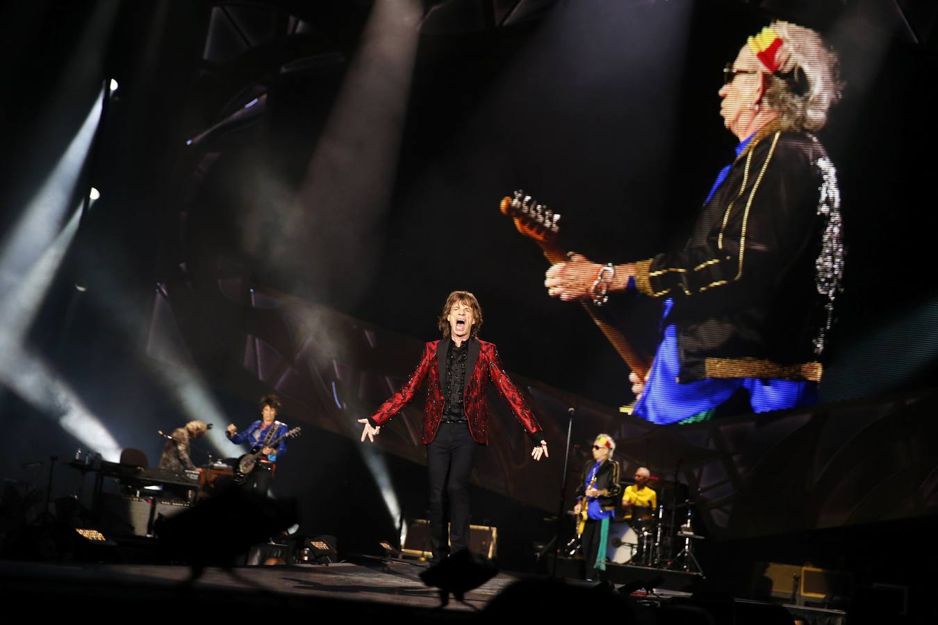 Los Rolling Stones celebran en Madrid 50 años de rock &#039;n&#039; roll