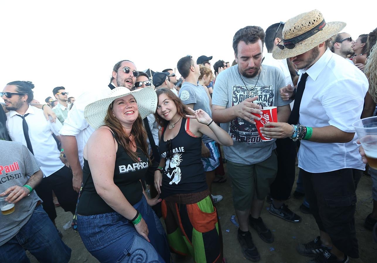 Dándolo todo en Torre del Mar