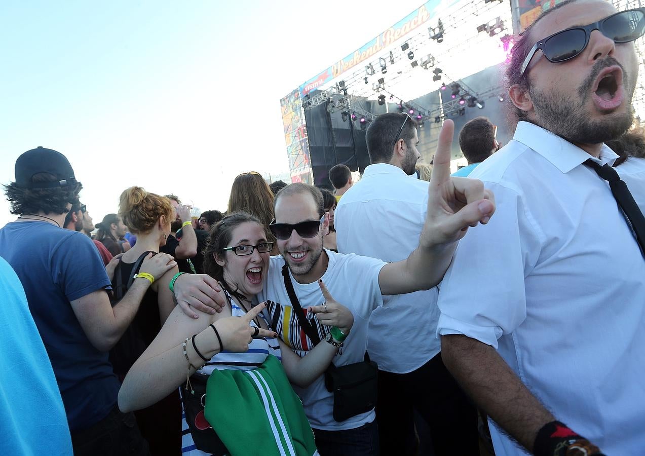 Dándolo todo en Torre del Mar