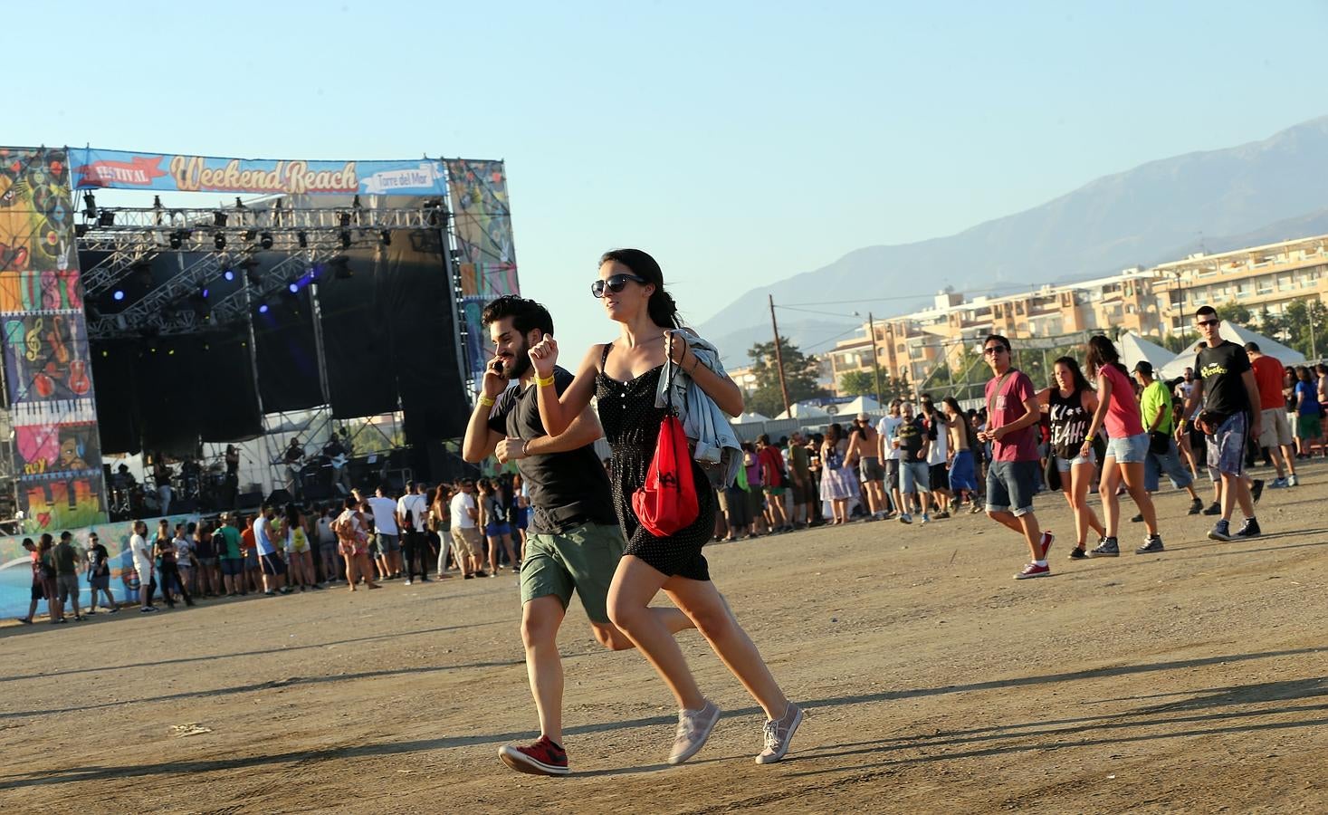 Dándolo todo en Torre del Mar