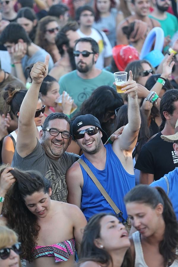 Dándolo todo en Torre del Mar