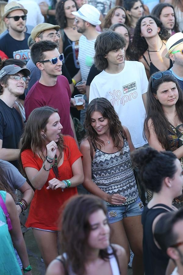 Dándolo todo en Torre del Mar