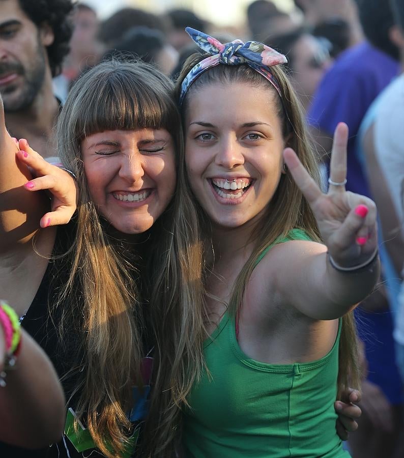 Dándolo todo en Torre del Mar