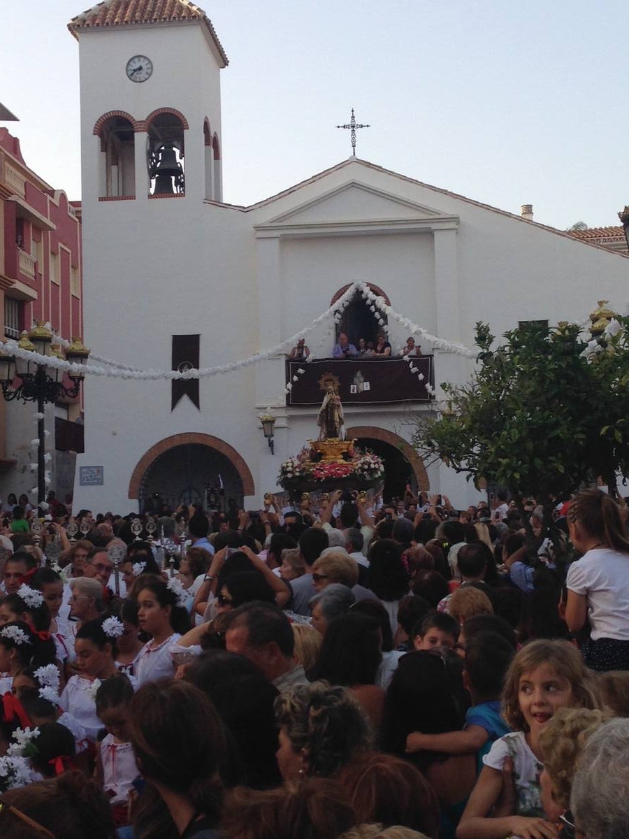 Fotos de la festividad del Carmen en Nerja, Caleta de Vélez y Rincón de la Victoria