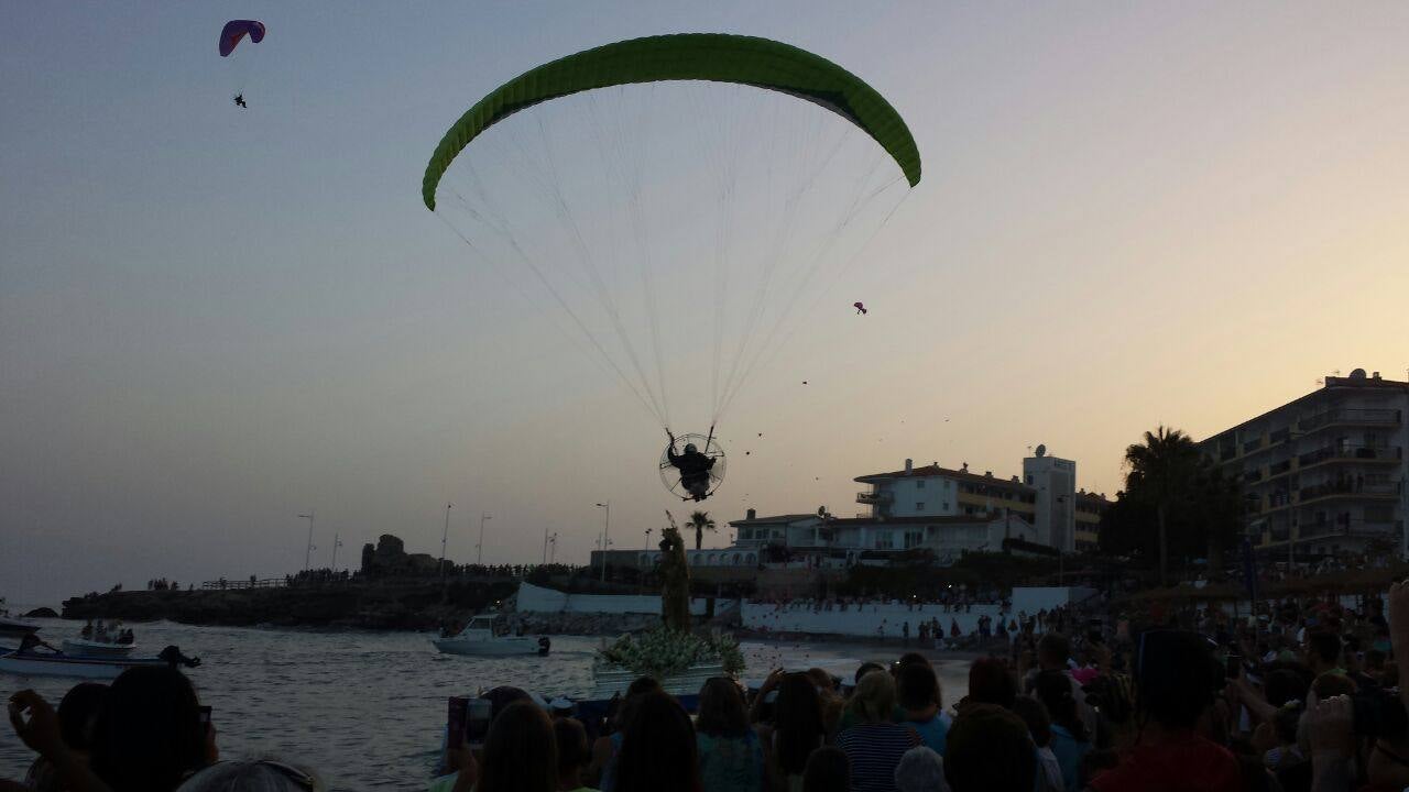 Fotos de la festividad del Carmen en Nerja, Caleta de Vélez y Rincón de la Victoria