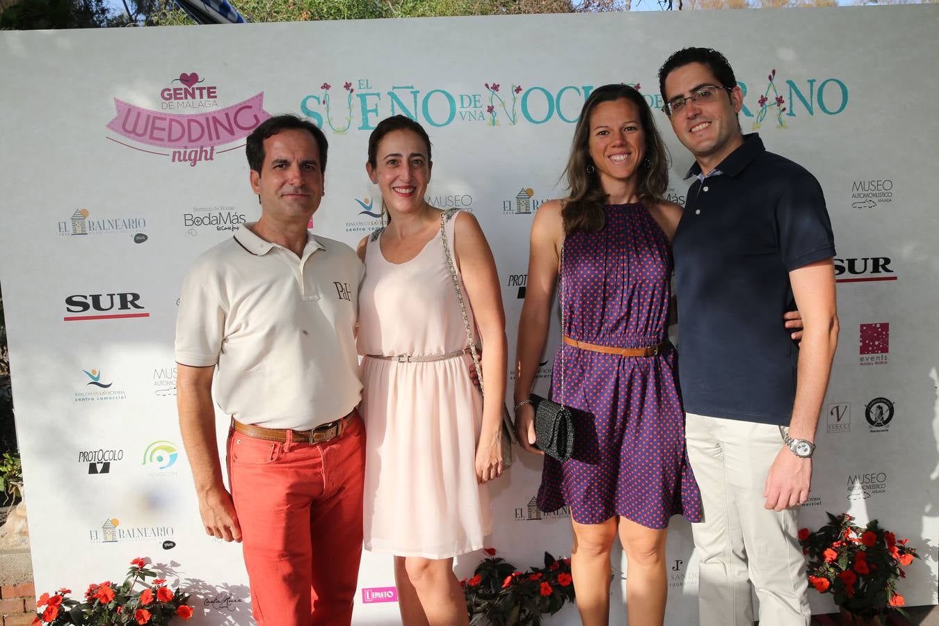 Asistentes a las II Gente de Málaga Wedding Night