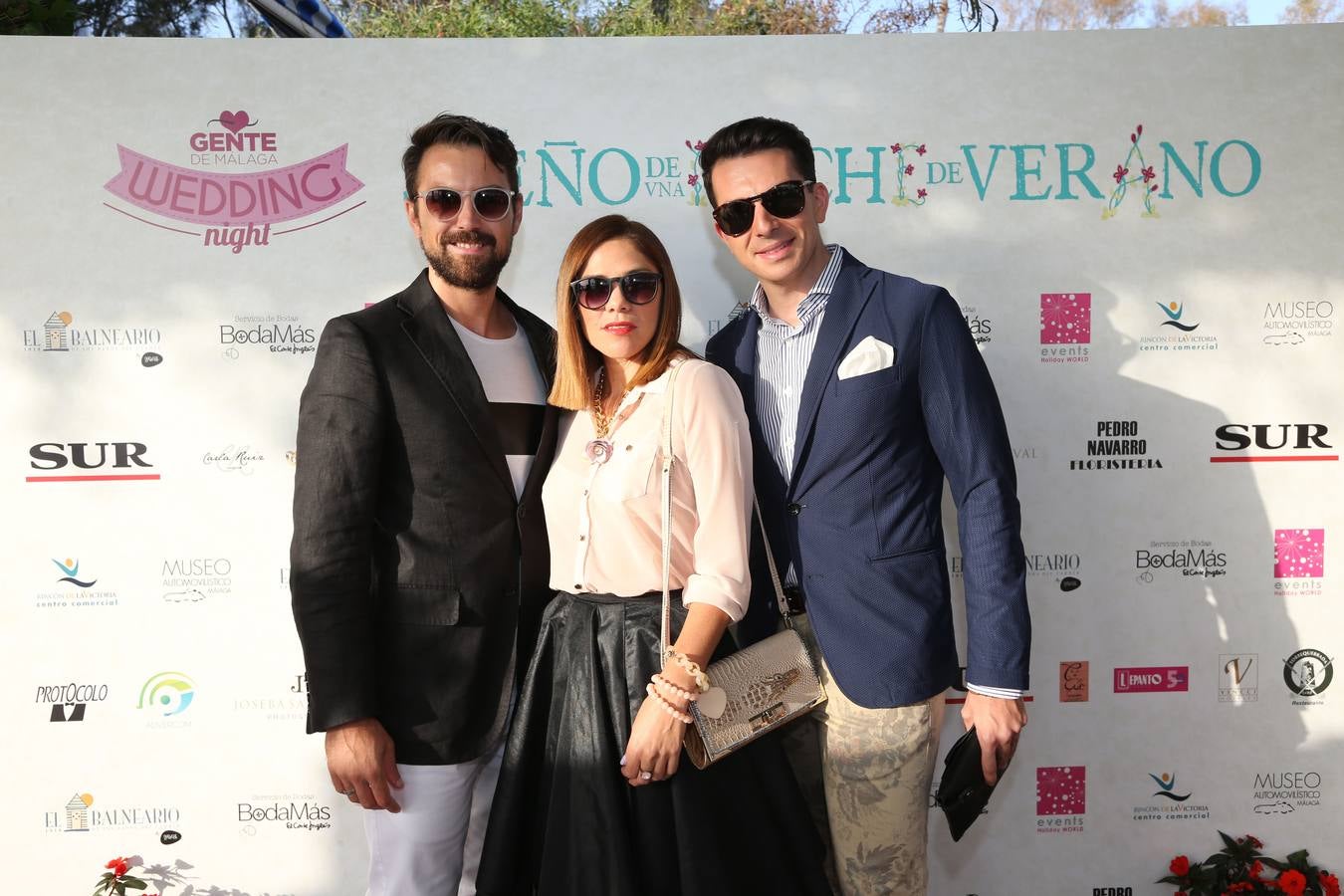 Asistentes a las II Gente de Málaga Wedding Night