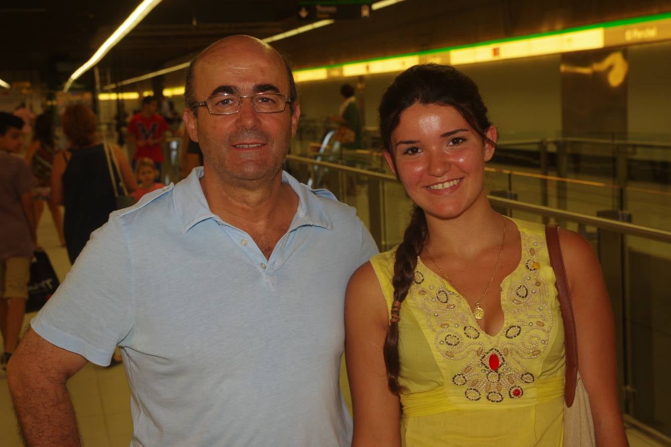 30 de julio de 2014: Yo estuve en la inauguración del metro de Málaga (I)