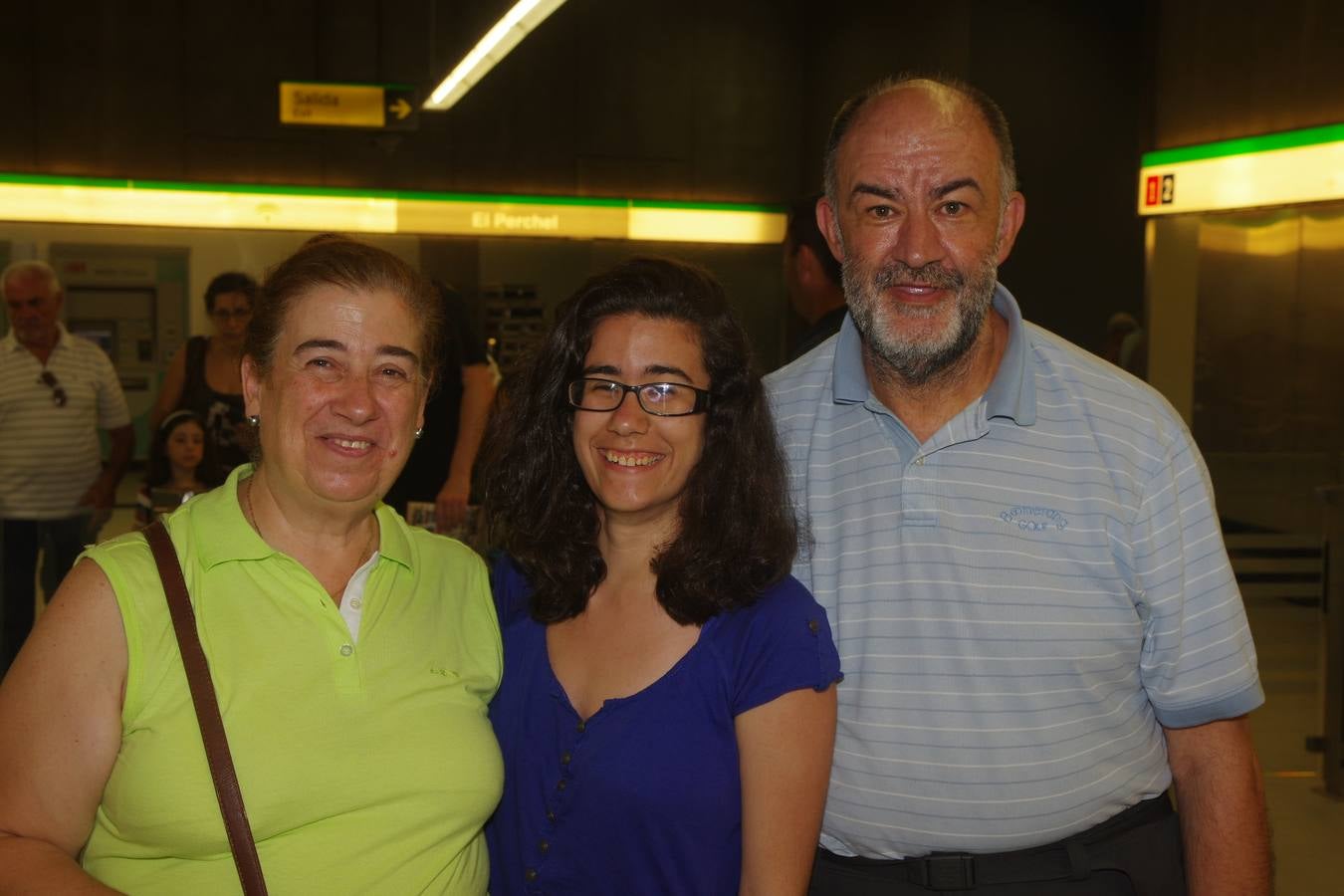 30 de julio de 2014: Yo estuve en la inauguración del metro de Málaga (I)