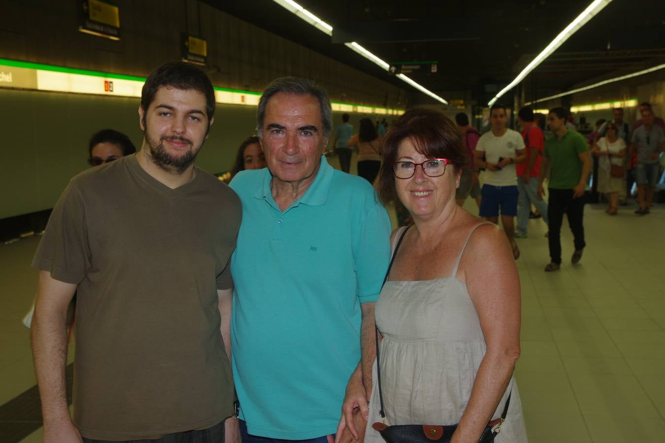 30 de julio de 2014: Yo estuve en la inauguración del metro de Málaga (I)