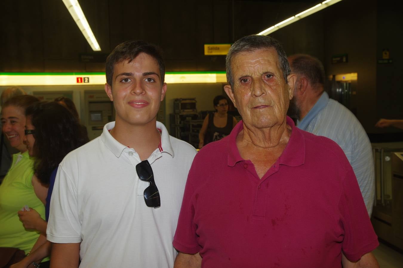 30 de julio de 2014: Yo estuve en la inauguración del metro de Málaga (I)