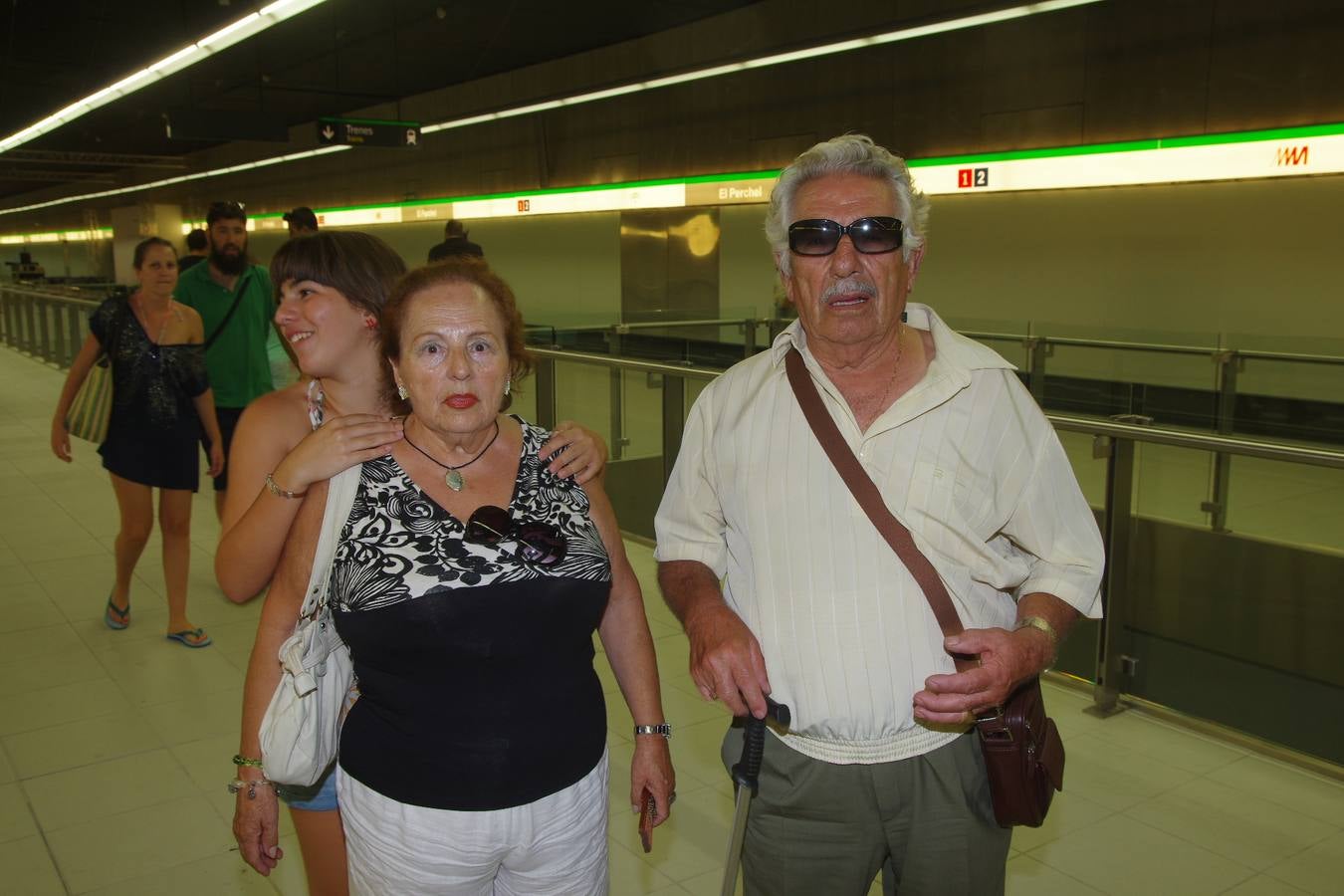 30 de julio de 2014: Yo estuve en la inauguración del metro de Málaga (I)