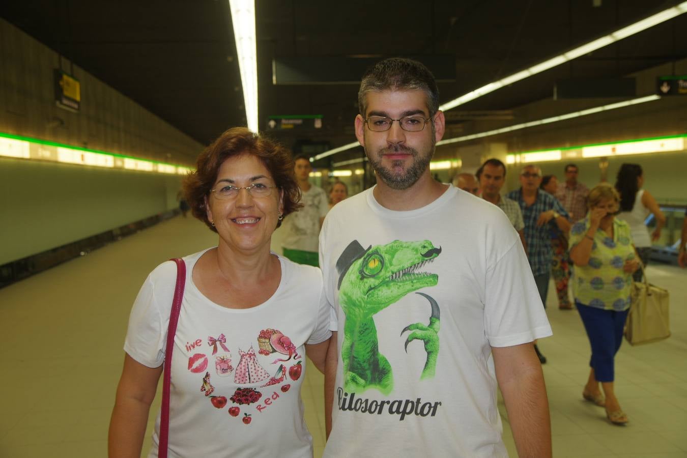 30 de julio de 2014: Yo estuve en la inauguración del metro de Málaga (II)