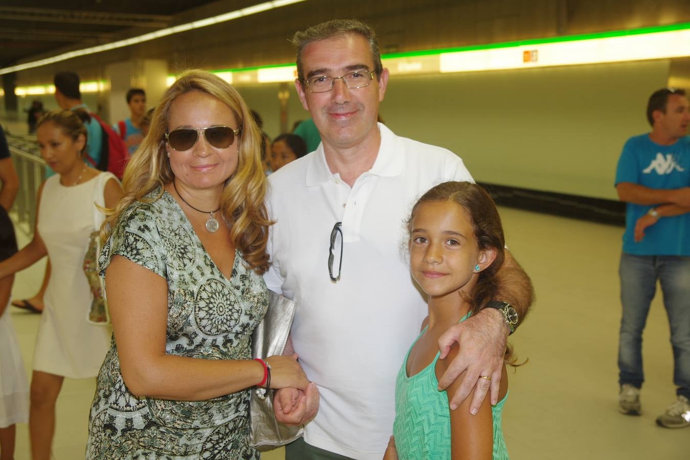 30 de julio de 2014: Yo estuve en la inauguración del metro de Málaga (II)