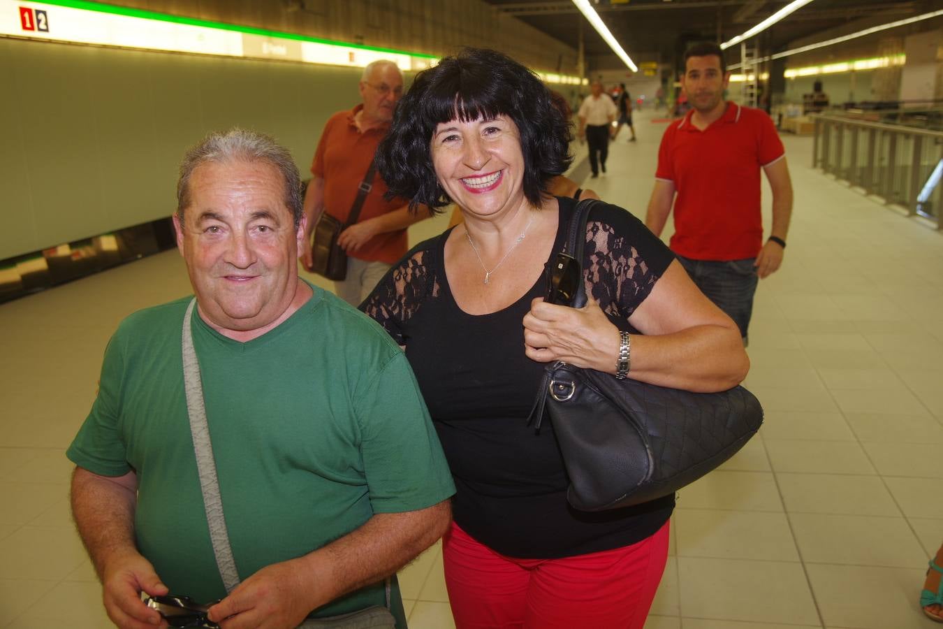 30 de julio de 2014: yo estuve en la inauguración del metro de Málaga (VI)