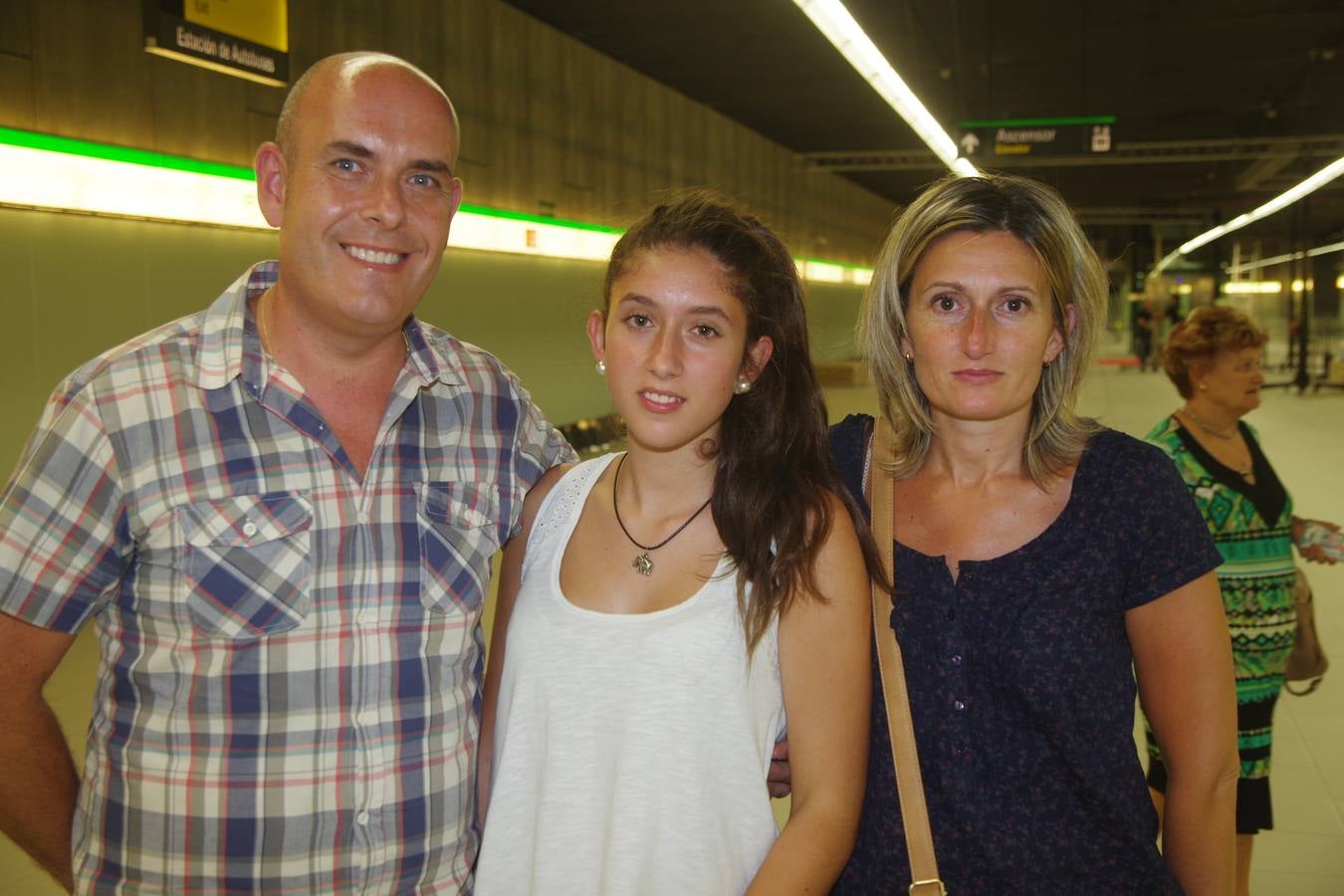 30 de julio de 2014: yo estuve en la inauguración del metro de Málaga (VI)