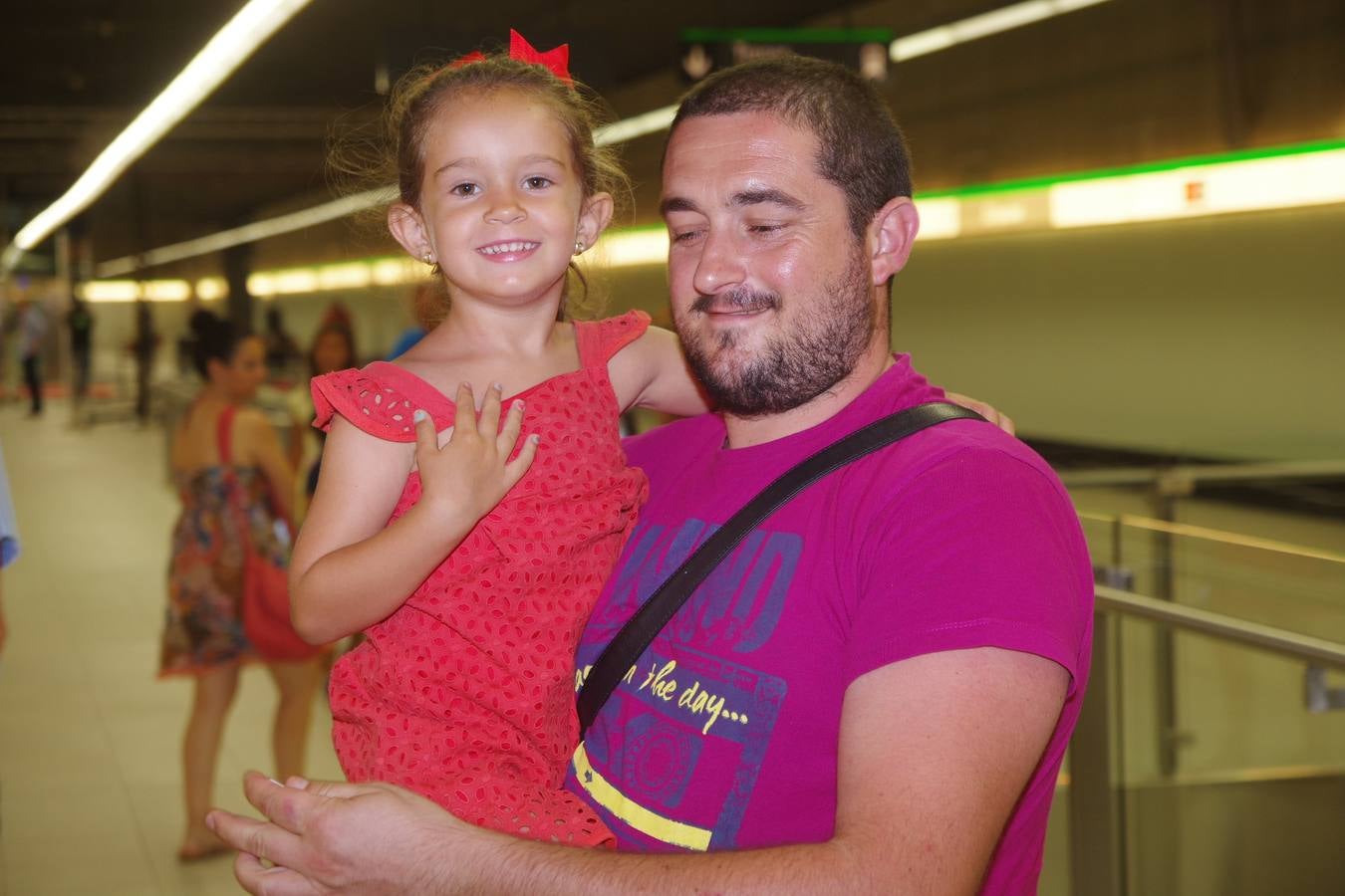 30 de julio de 2014: yo estuve en la inauguración del metro de Málaga (VI)