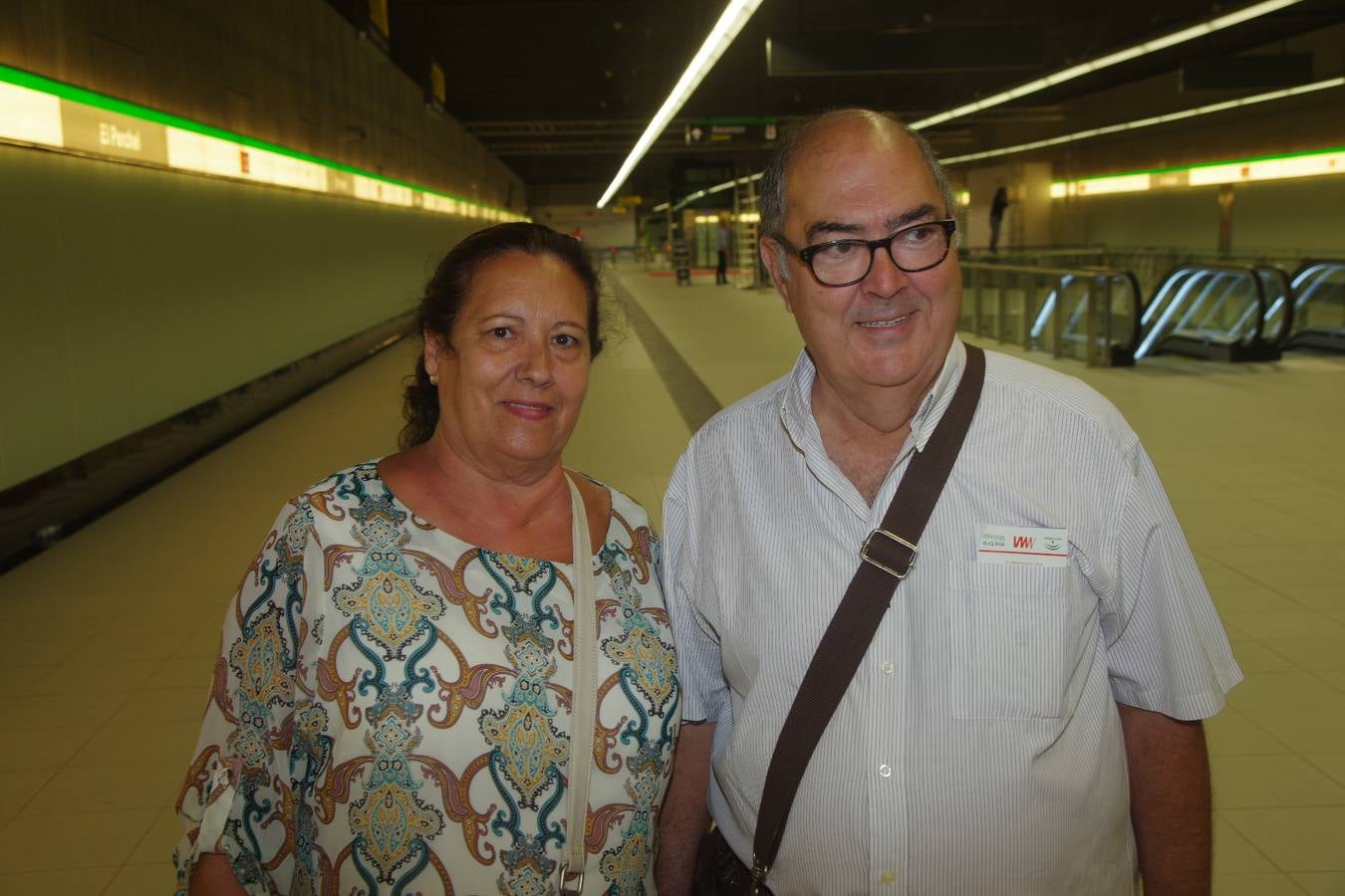 30 de julio de 2014: Yo estuve en la inauguración del metro de Málaga (IV)