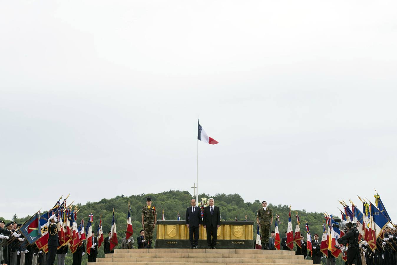 Francia y Holanda celebran el centenario de la Primera Guerra Mundial