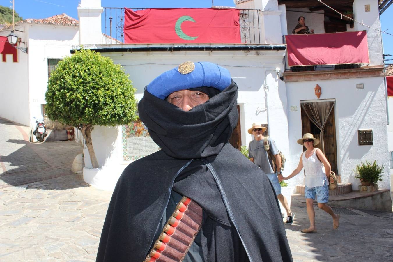 Benalauría celebra su fiesta de Moros y Cristianos