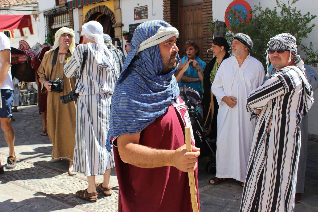 Benalauría celebra su fiesta de Moros y Cristianos