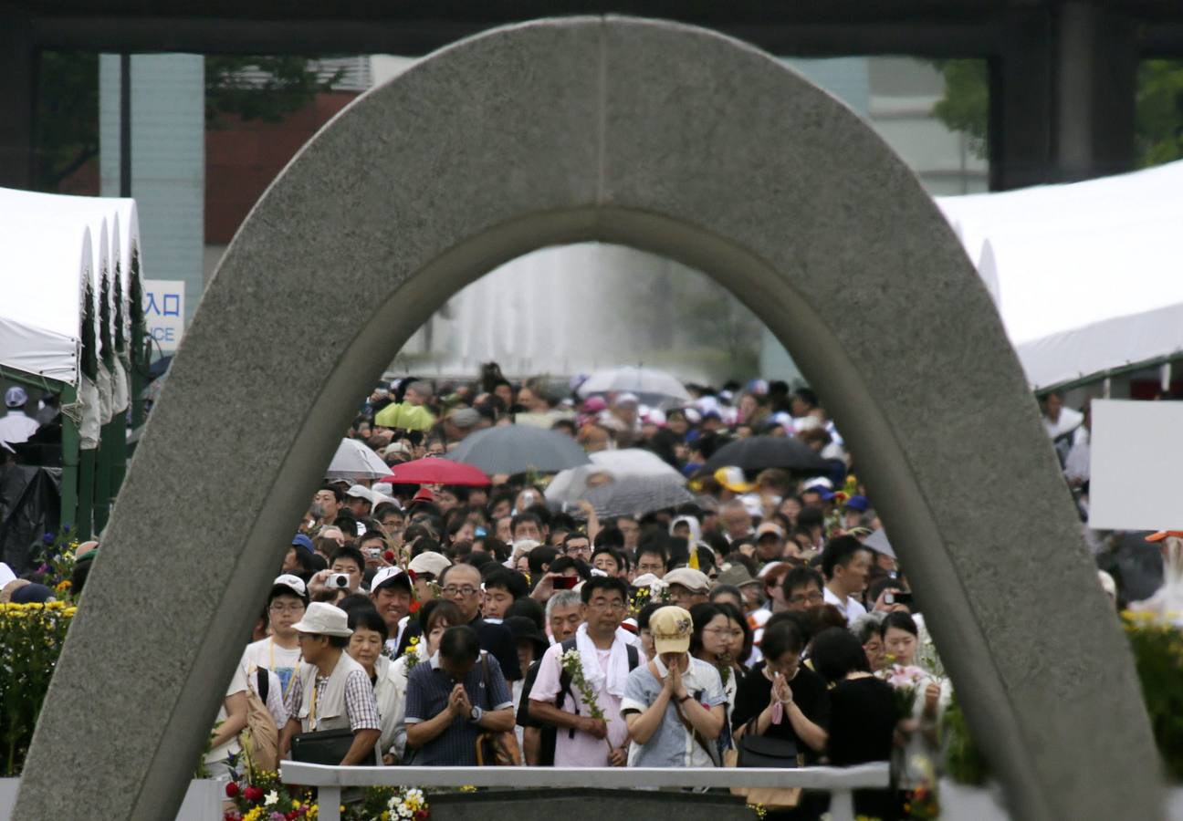 Hiroshima conmemora el 69º aniversario del lanzamiento de la bomba atómica