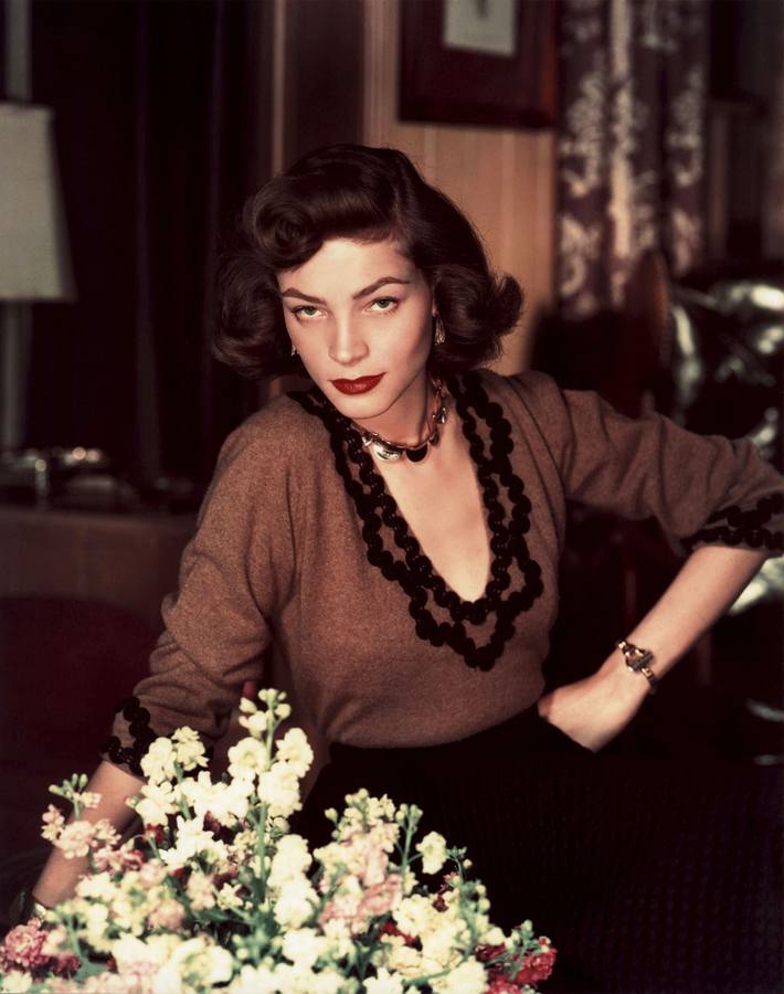 Así era Lauren Bacall, estrella de la edad de oro del cine de Hollywood