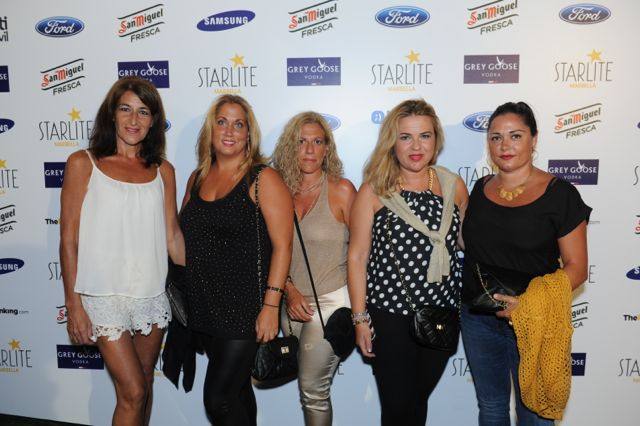 Asistentes al concierto de Rosario Flores en Starlite