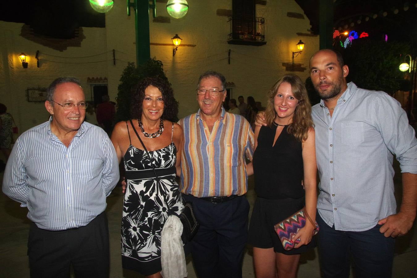 José A. Ramírez, Guillermina Canto, Remigio García, Mª. del Carmen Molina y Elías Sánchez.