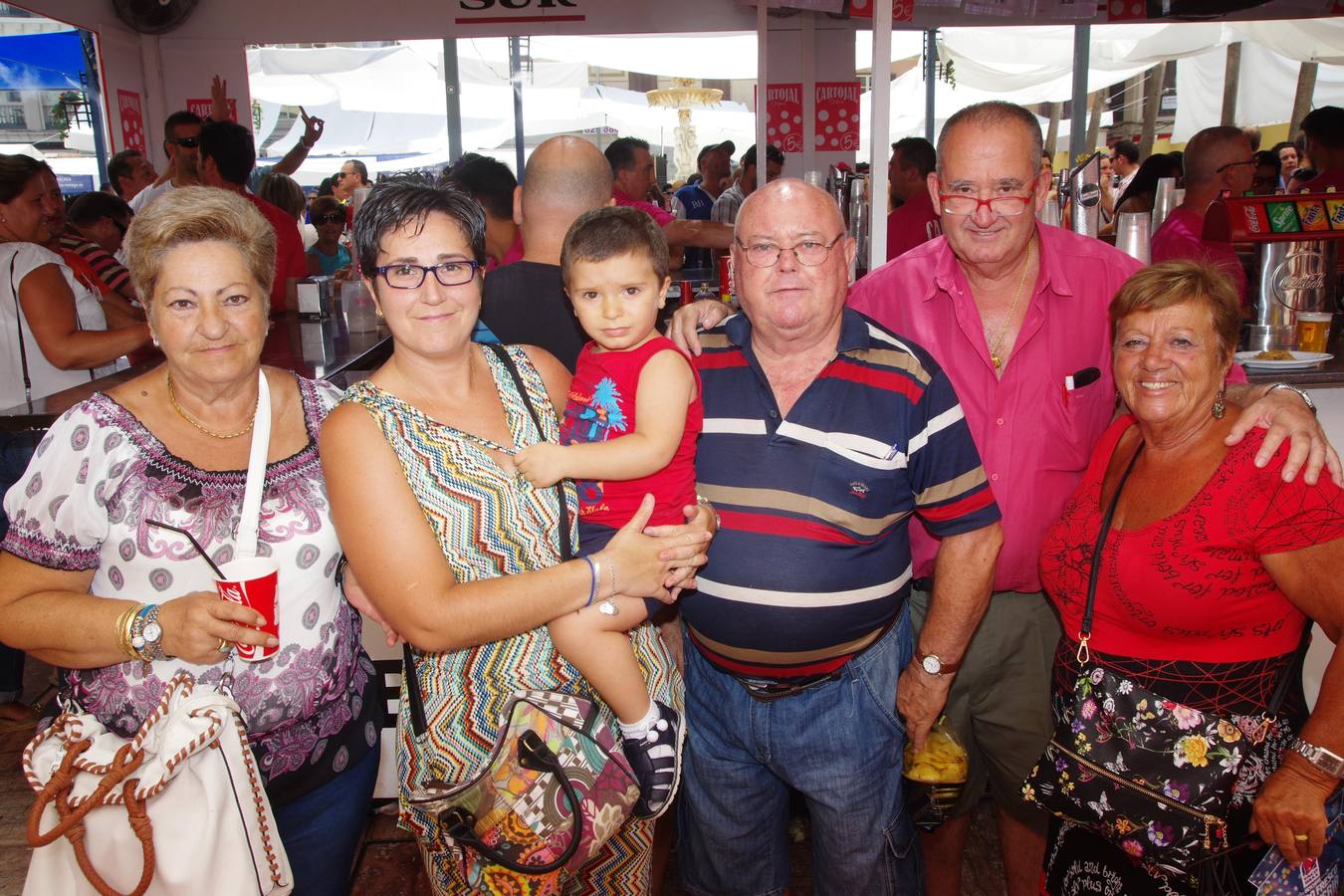 Familias Pérez y Santamaría.