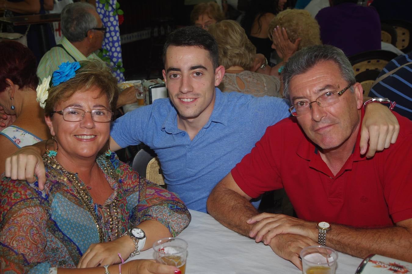 Paula Ramos, Rafael Molero y Juanjo Molero.