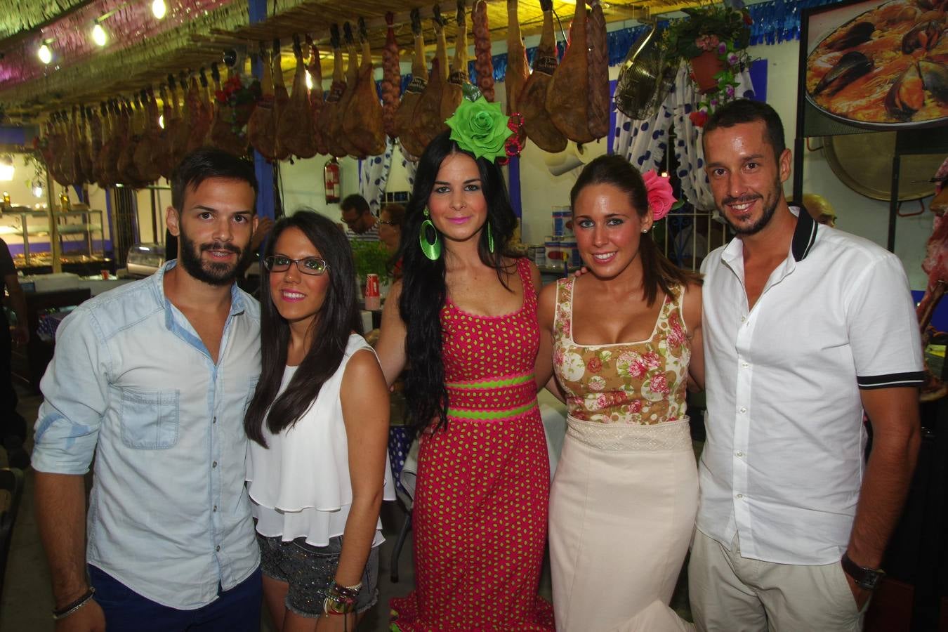 Juan Carlos Luque, Laura Fernández, Jessica Luque, Patricia Aragonés y Alberto Hernández.