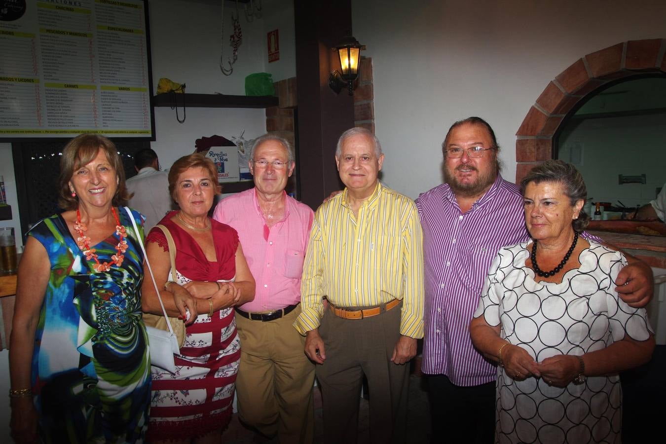 María Teresa Fernández, María Dolores Casamayor, Joaquín Delgado, José Huertas, Juan Almendros y María Antonia Sánchez