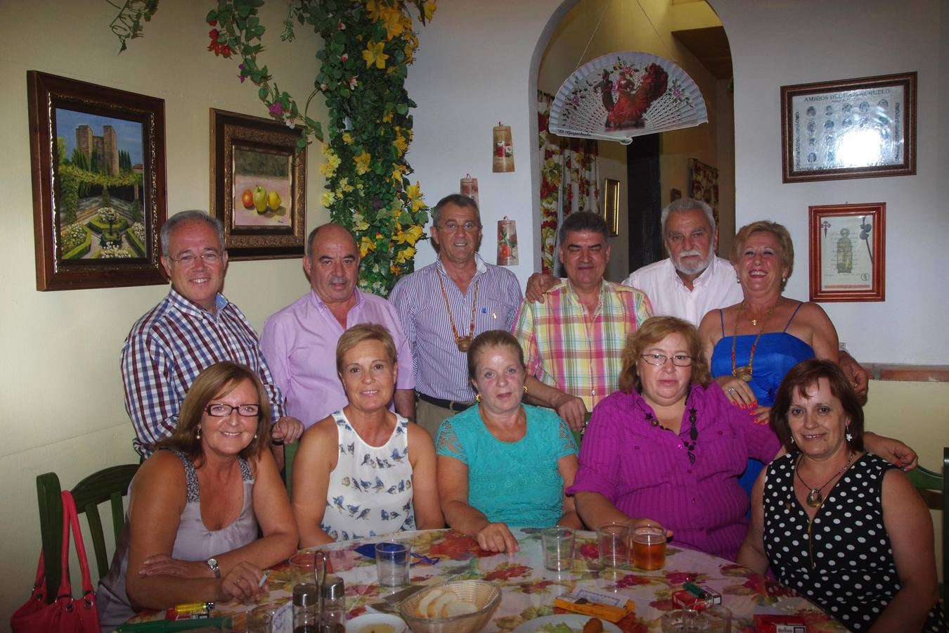 Gazpachuelo. Familia del Gazpachuelo en su rincón