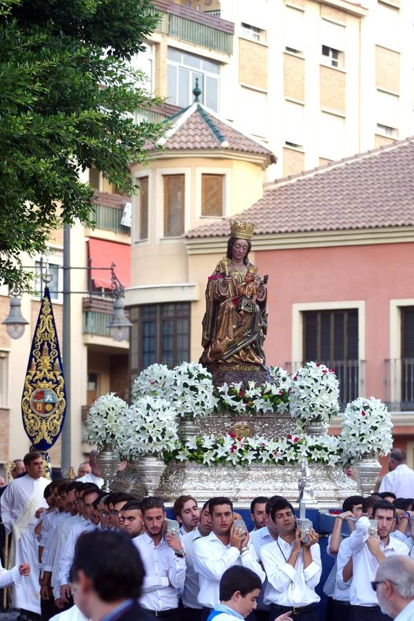 Fotos del traslado de la Virgen de la Victoria