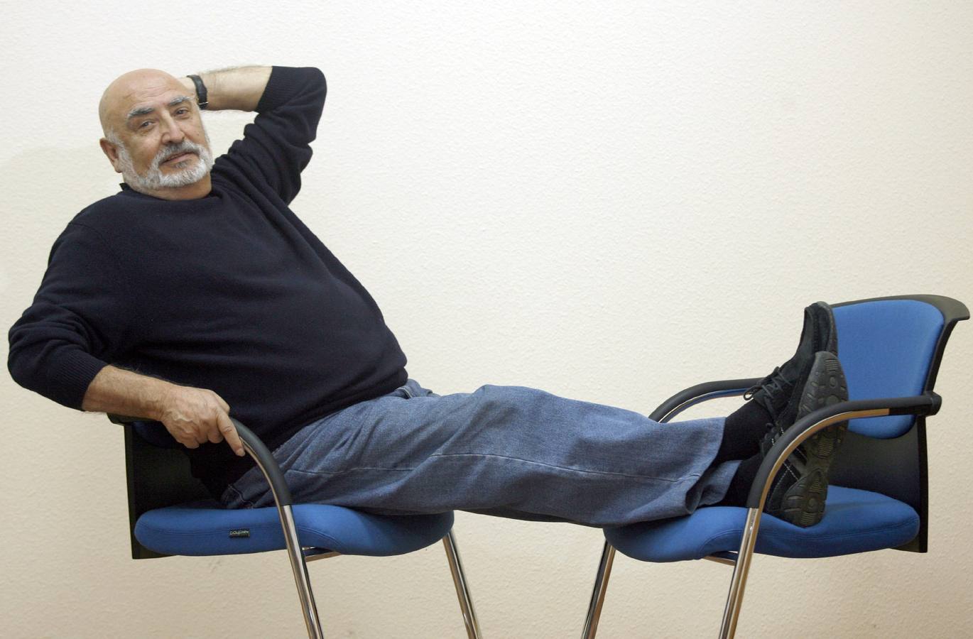 Peret,, en Barcelona cuando presentó su nuevo disco, 'Que levante el dedo' en 2007