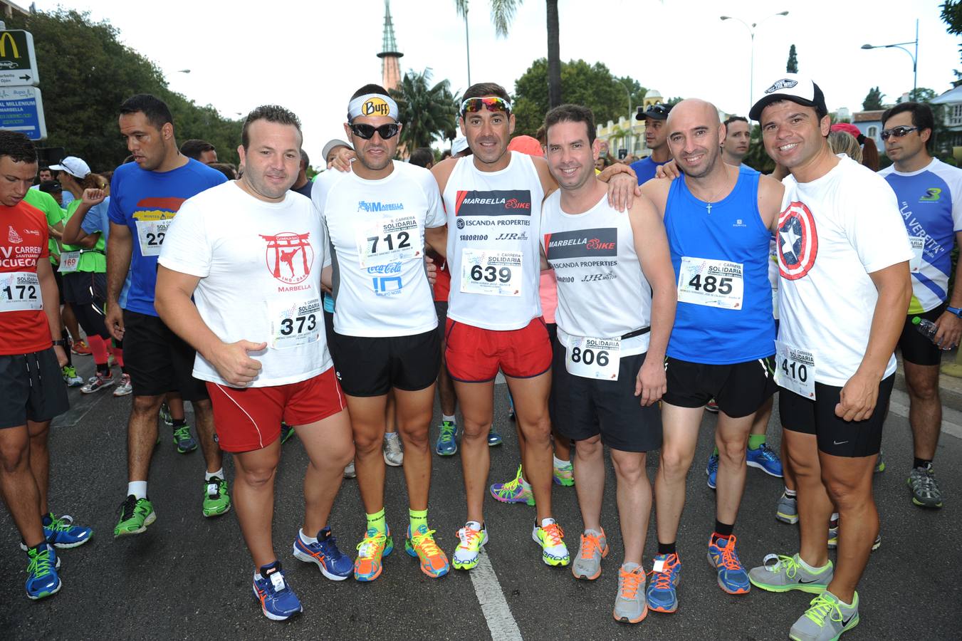 La carrera solidaria &#039;Kilómetros con causa&#039;, en imágenes