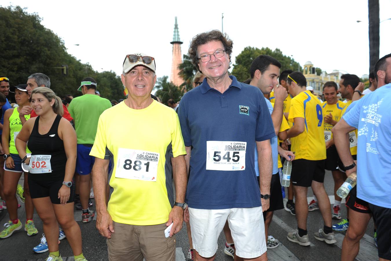 La carrera solidaria &#039;Kilómetros con causa&#039;, en imágenes