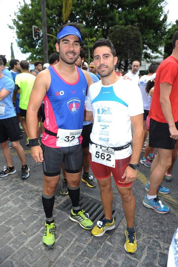 La carrera solidaria &#039;Kilómetros con causa&#039;, en imágenes