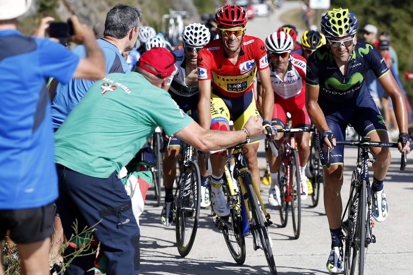 Fabio Aru logra la victoria en San Miguel de Aralar