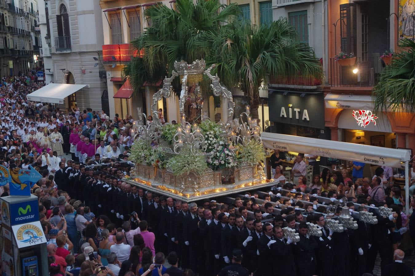 Procesión de la Virgen de la Victoria