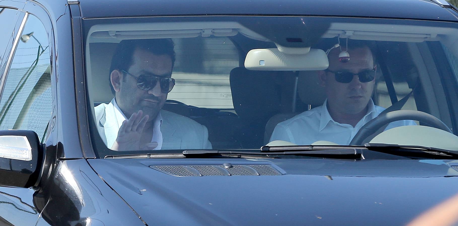 El jeque aterriza en Málaga para desbloquear el proyecto de La Academia.