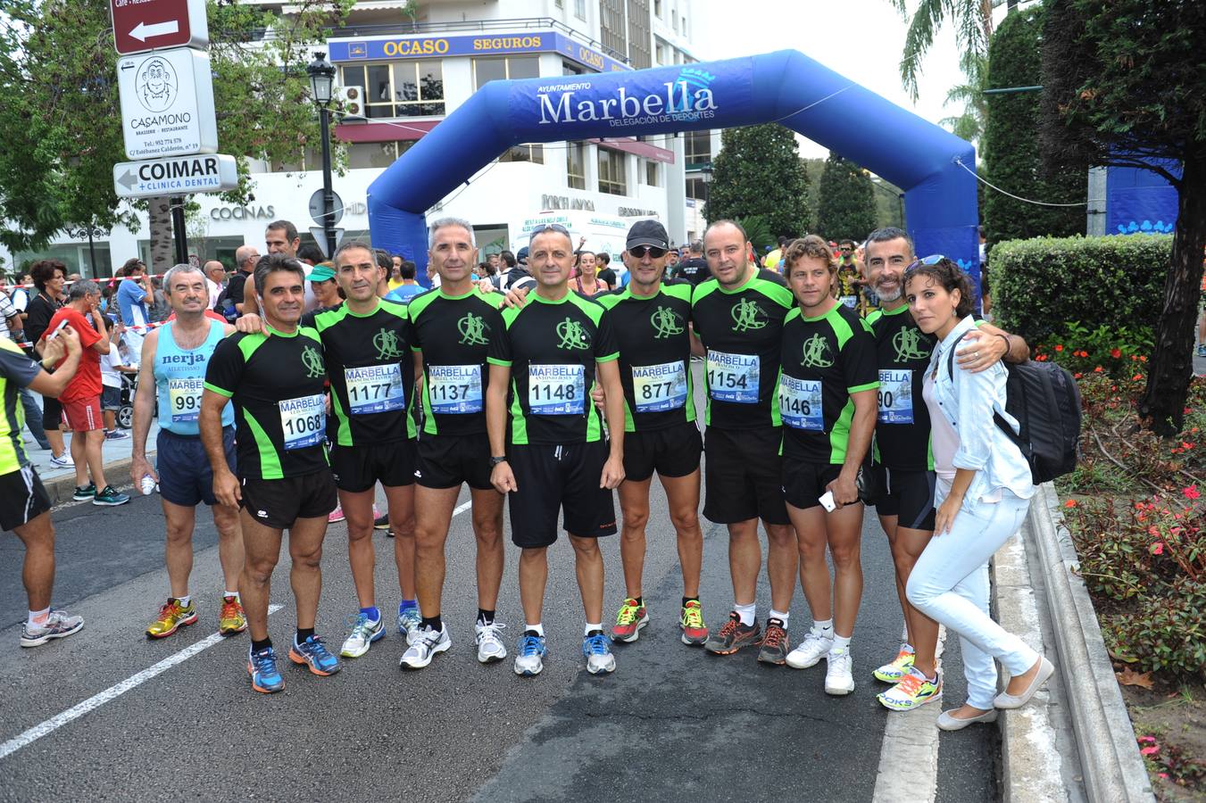 Participantes de la Media Maratón Ciudad de Marbella