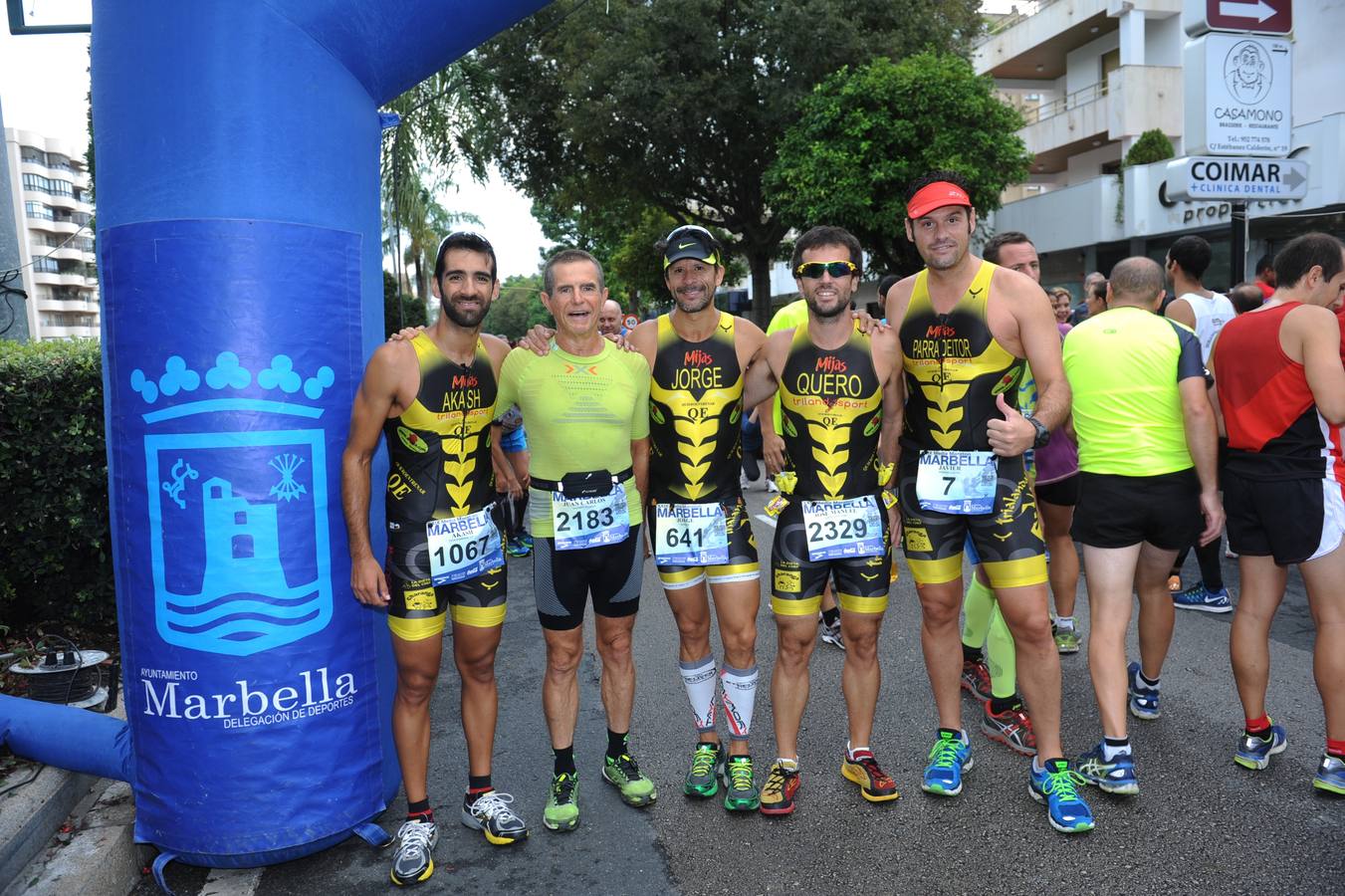Participantes de la Media Maratón Ciudad de Marbella