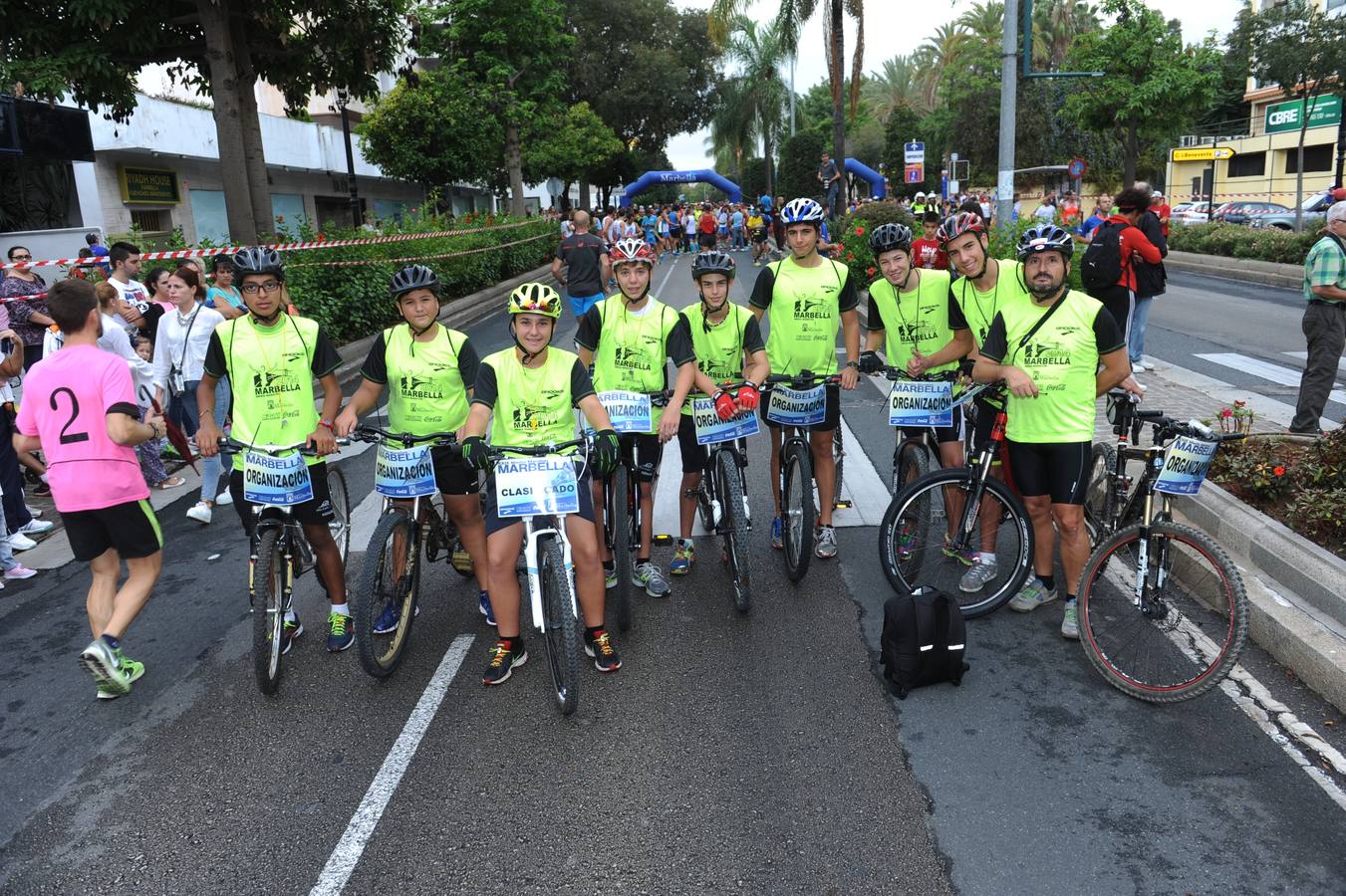 Participantes de la Media Maratón Ciudad de Marbella