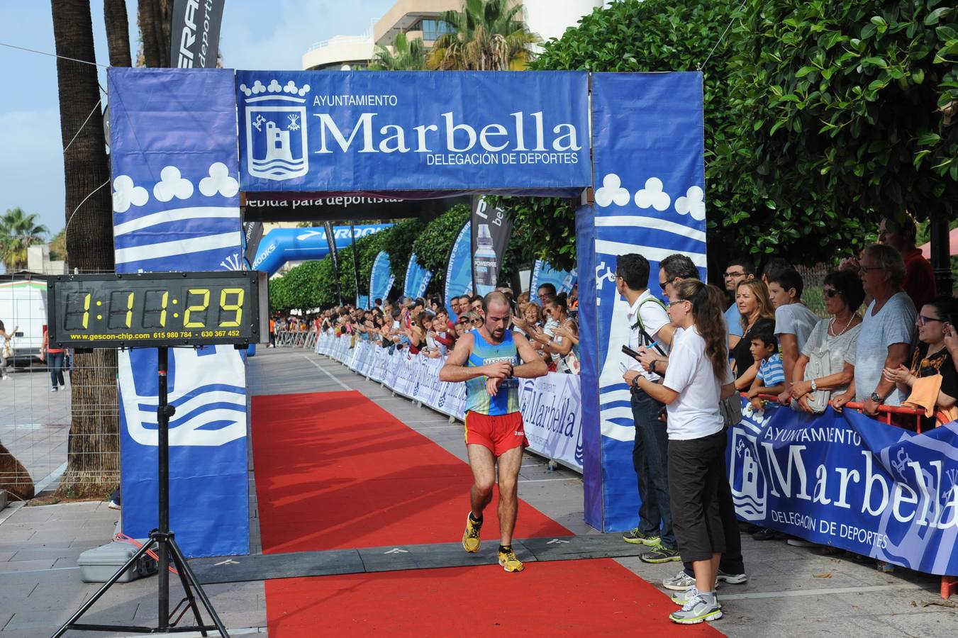 Las mejores imágenes de la Media Maratón Ciudad de Marbella