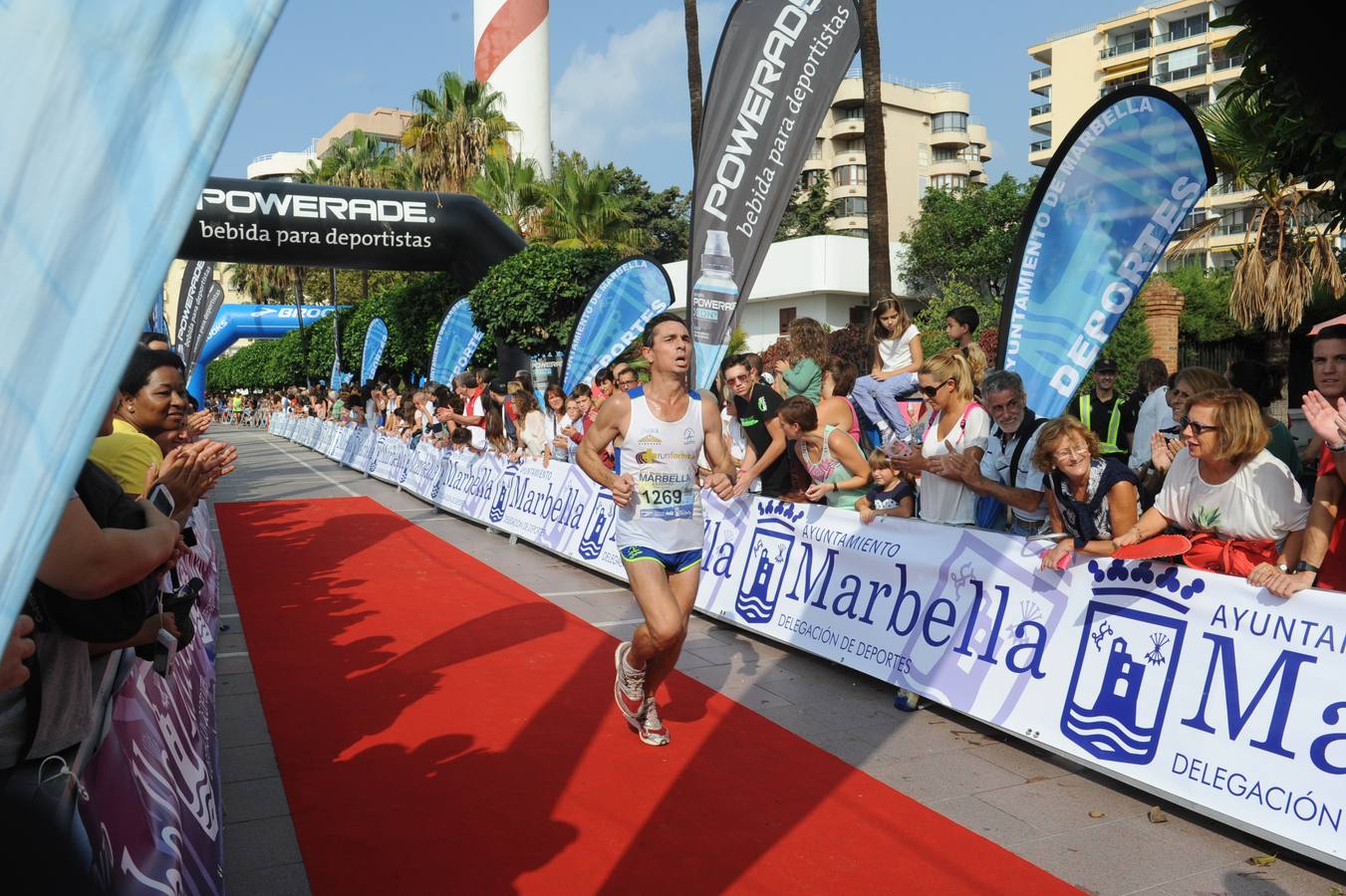 Las mejores imágenes de la Media Maratón Ciudad de Marbella