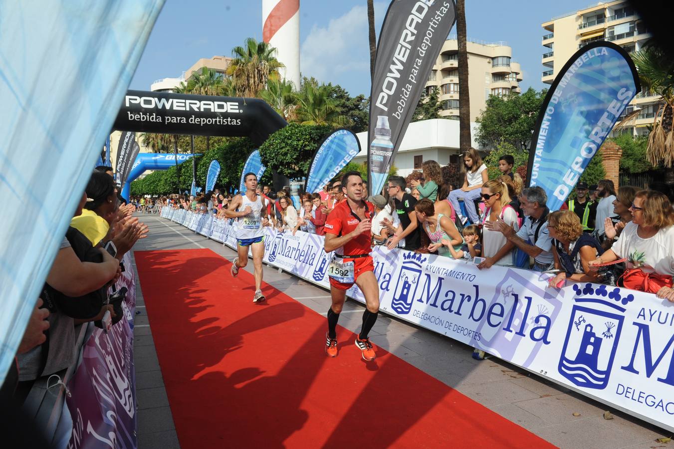 Las mejores imágenes de la Media Maratón Ciudad de Marbella