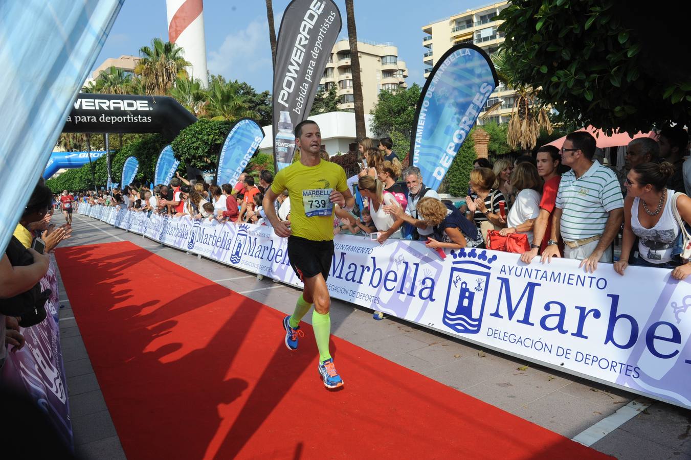 Las mejores imágenes de la Media Maratón Ciudad de Marbella