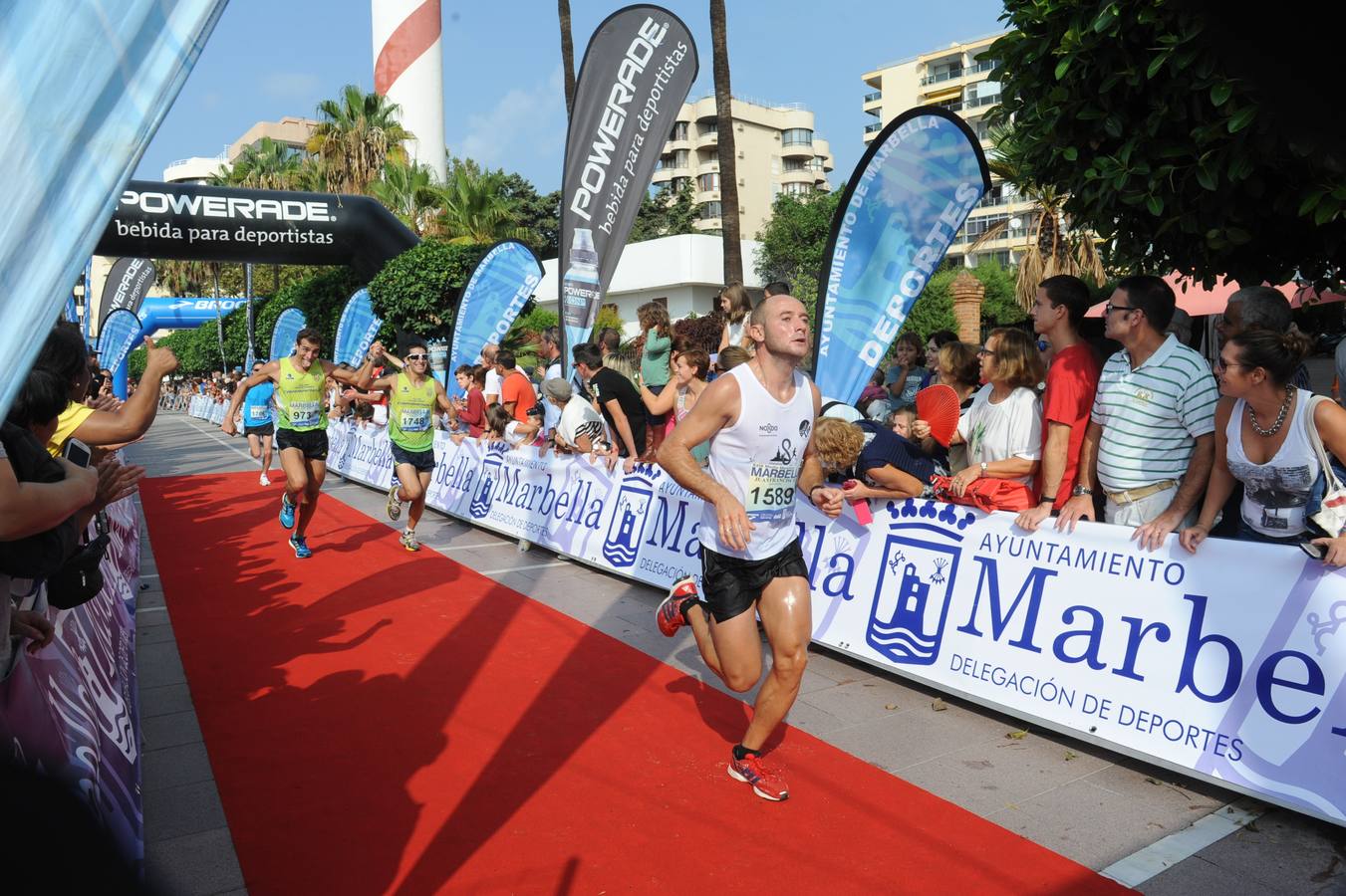 Las mejores imágenes de la Media Maratón Ciudad de Marbella